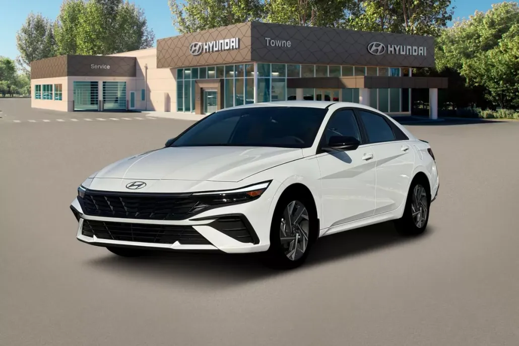 2025 Hyundai Elantra Hybrid Blue photo 1