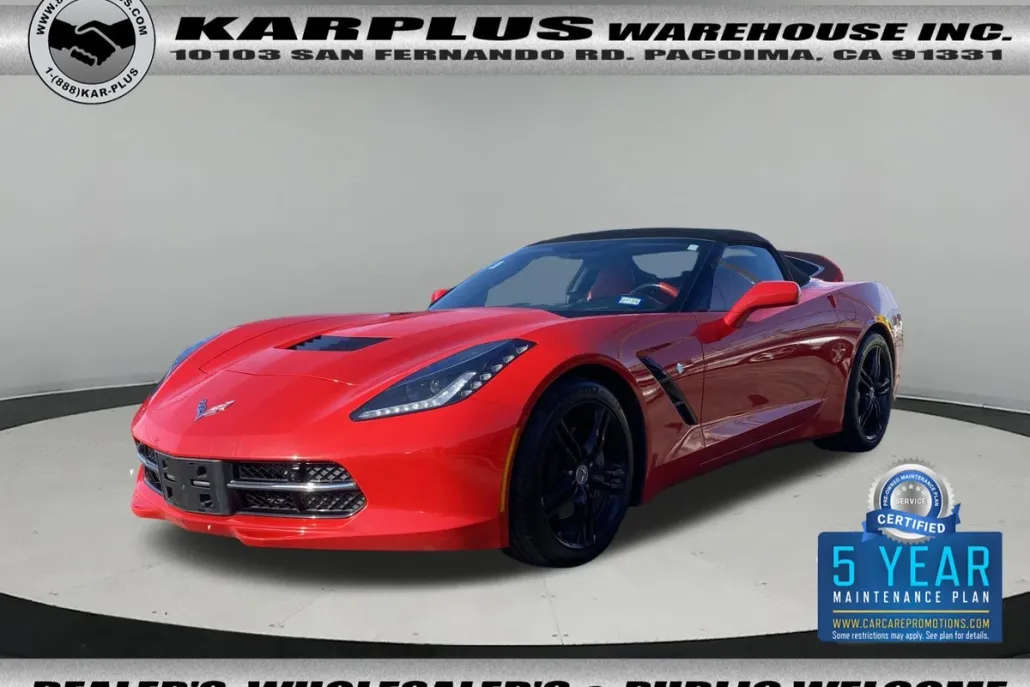 2017 Chevrolet Corvette Stingray 3LT photo 1