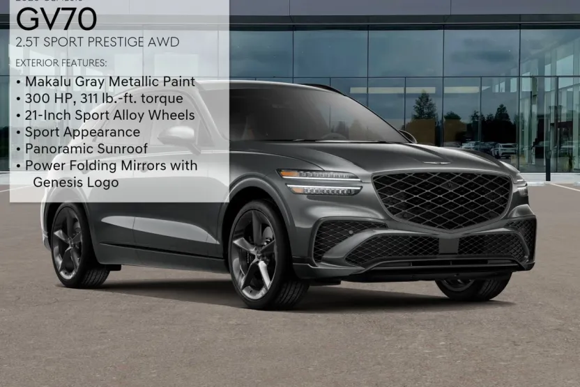 2026 Genesis GV70 2.5T Sport Prestige photo 1