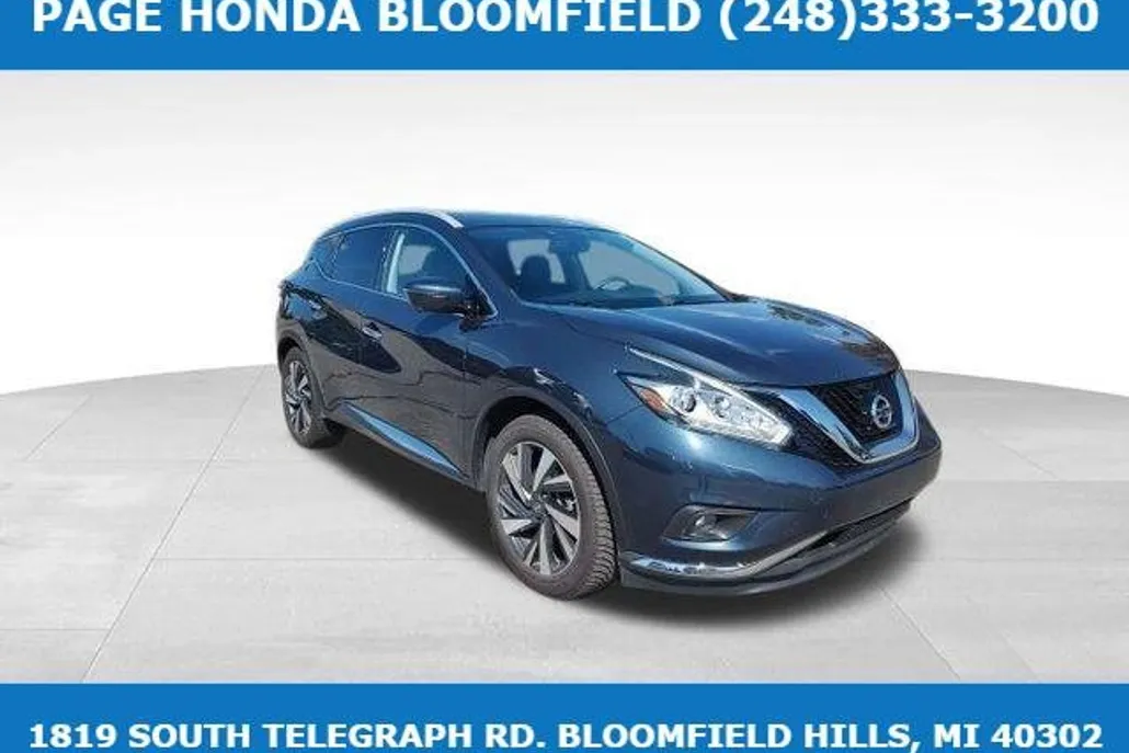 2018 Nissan Murano Platinum photo 1