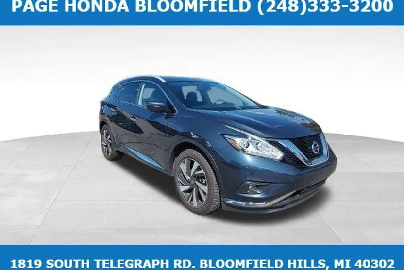 2018 Nissan Murano Platinum photo 1