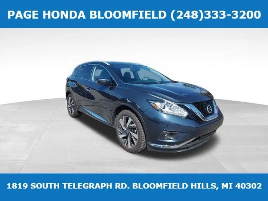 2018 Nissan Murano Platinum photo 1