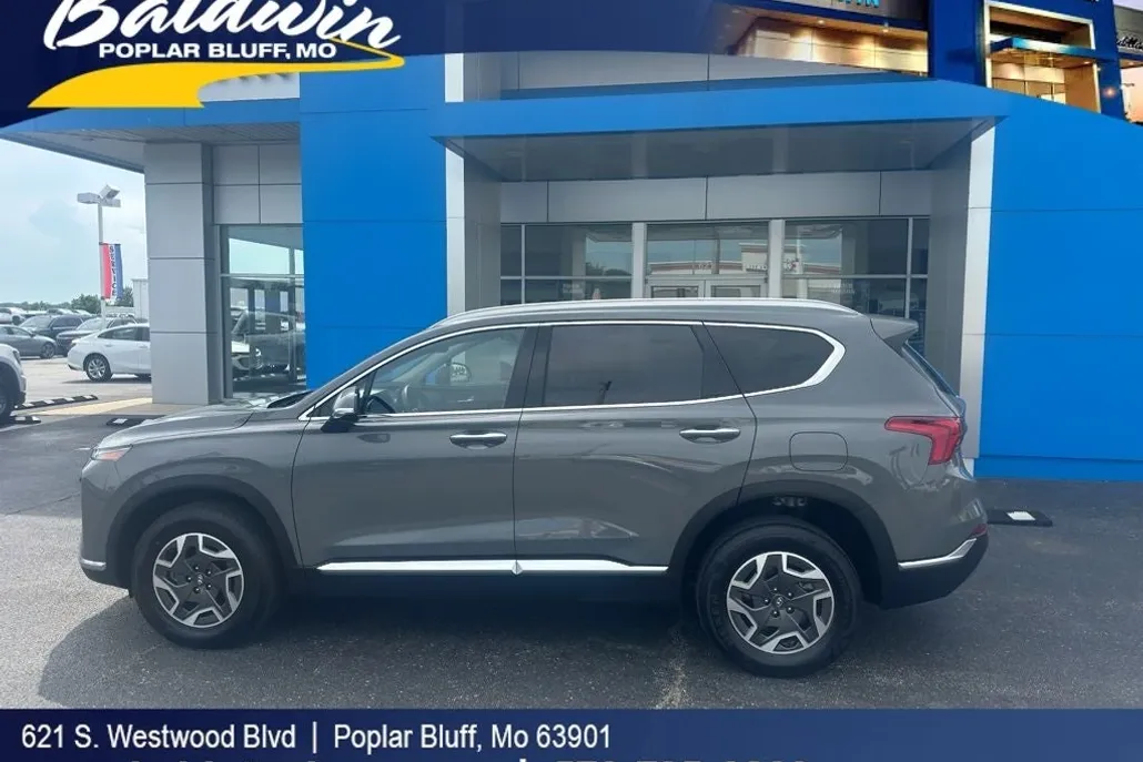 2023 Hyundai Santa Fe Blue photo 1