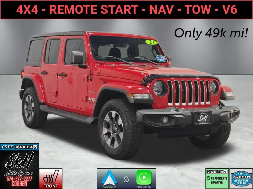 2021 Jeep Wrangler Unlimited Sahara photo 1