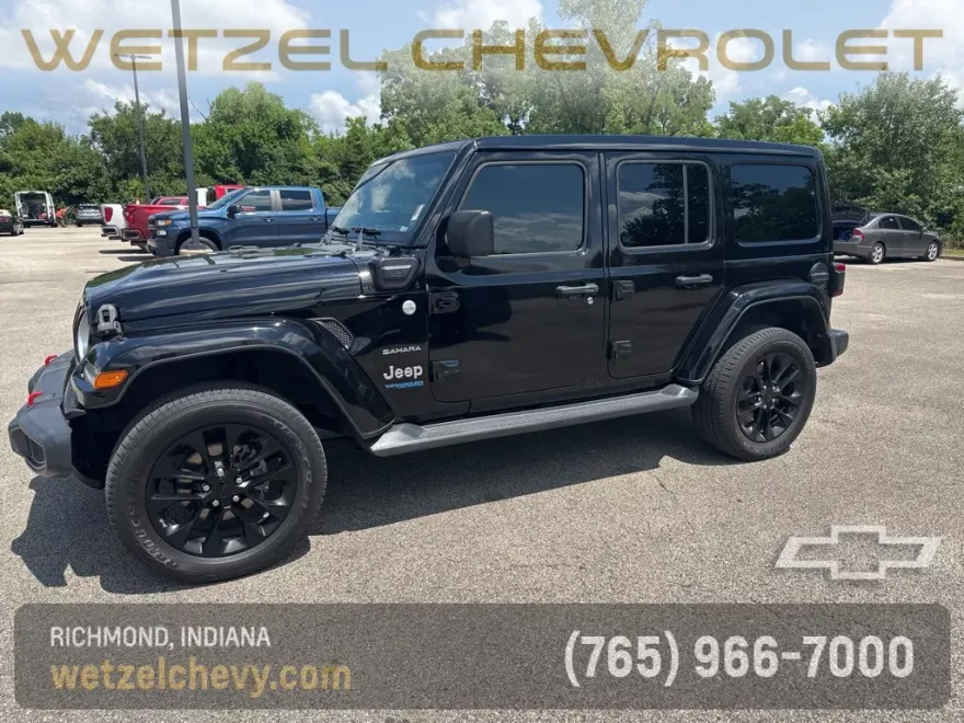 2021 Jeep Wrangler Unlimited Sahara 4xe photo 1