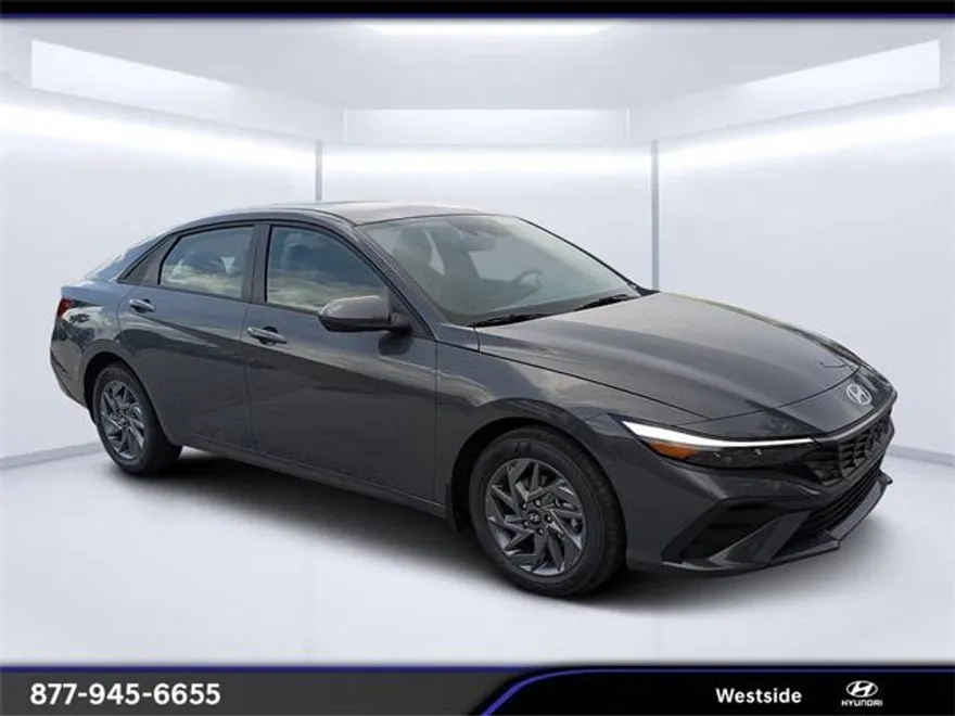 2025 Hyundai Elantra Hybrid Blue photo 1