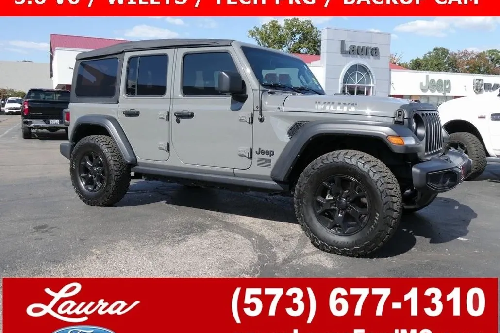 2021 Jeep Wrangler Unlimited Willys photo 1