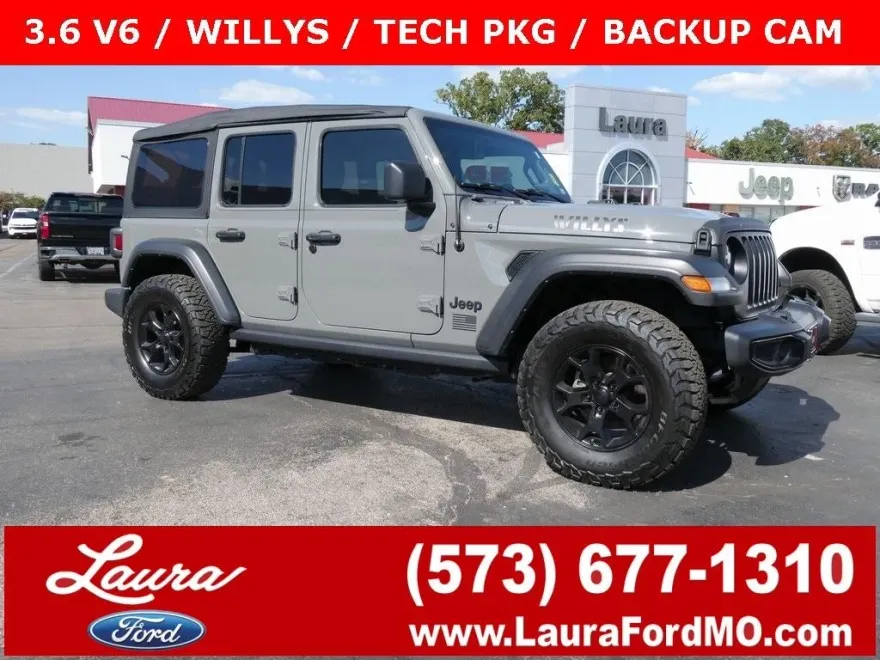 2021 Jeep Wrangler Unlimited Willys photo 1