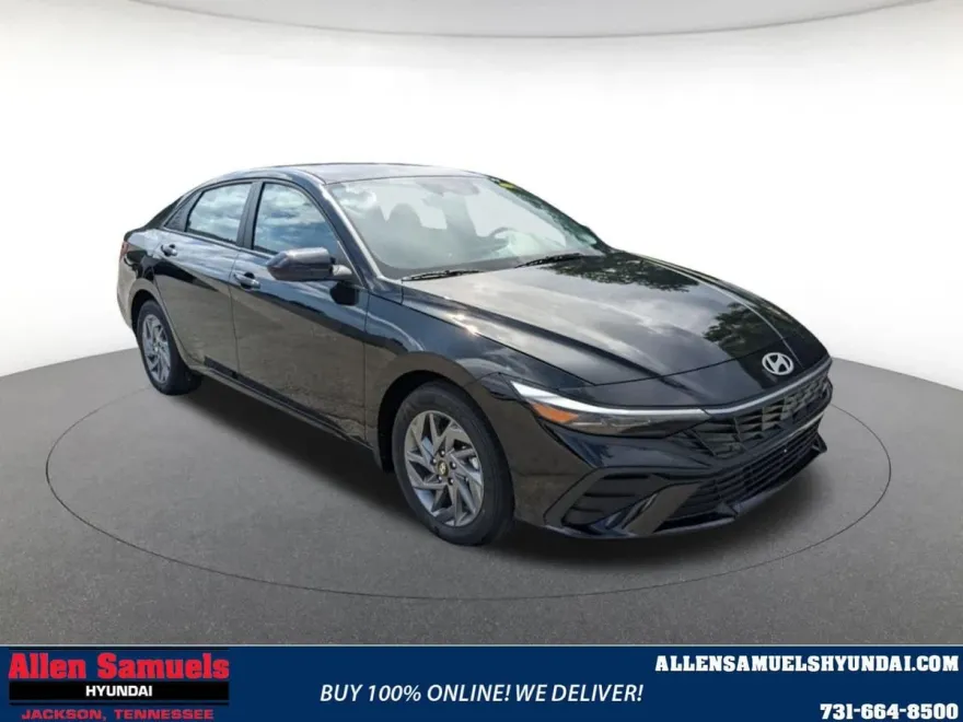 2025 Hyundai Elantra Hybrid Blue photo 1