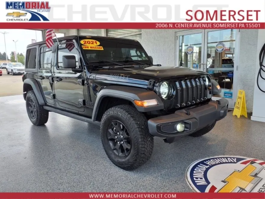 2021 Jeep Wrangler Unlimited Willys photo 1