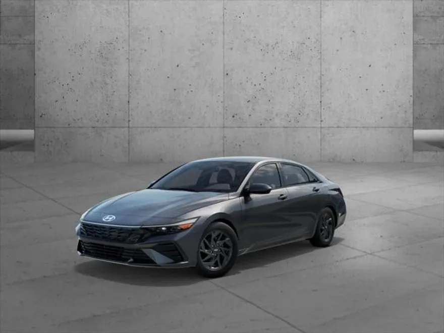 2025 Hyundai Elantra Hybrid Blue photo 1