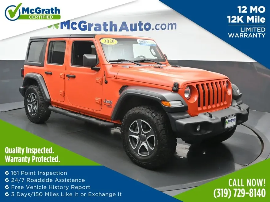 2020 Jeep Wrangler Unlimited Sport S photo 1