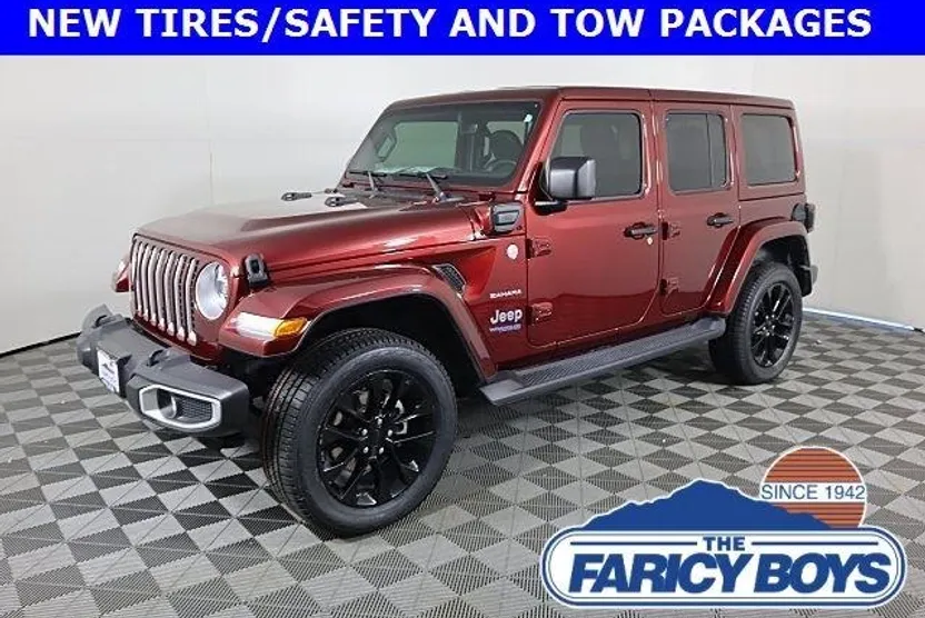 2021 Jeep Wrangler 4xe Unlimited Sahara photo 1