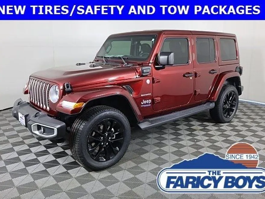 2021 Jeep Wrangler 4xe Unlimited Sahara photo 1