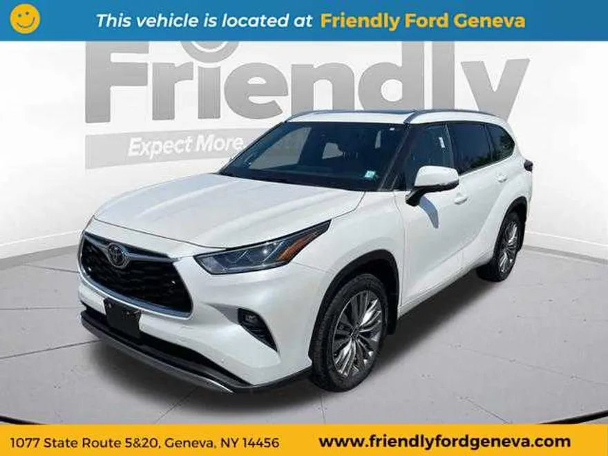 2021 Toyota Highlander Platinum photo 1