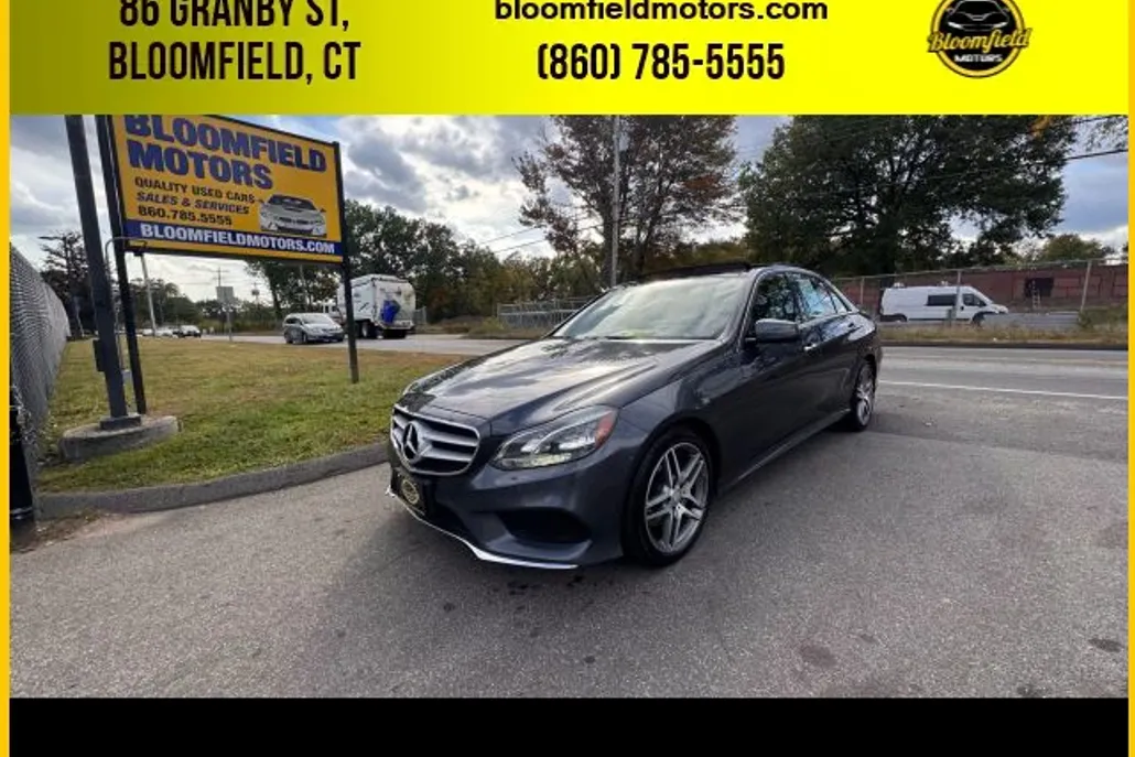 2014 Mercedes Benz E photo 1
