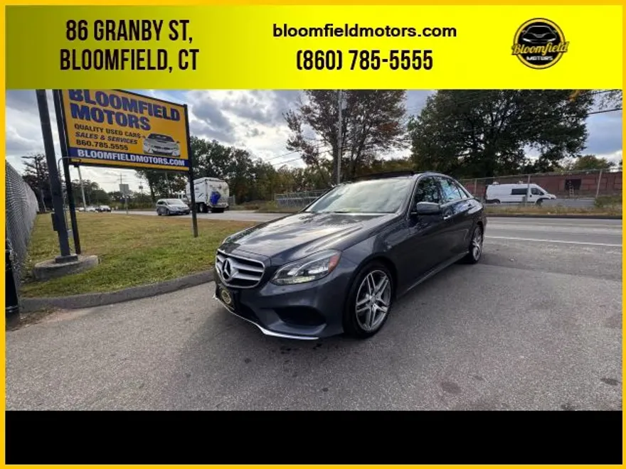 2014 Mercedes Benz E photo 1