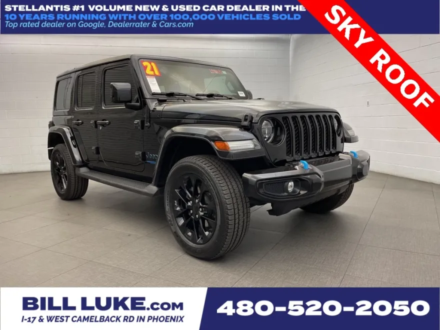 2021 Jeep Wrangler Unlimited Sahara High Altitude 4xe photo 1