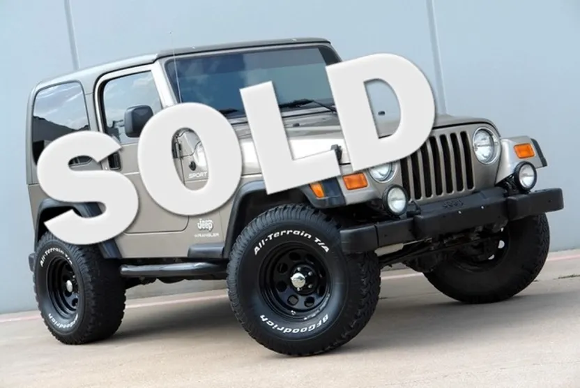 2003 Jeep Wrangler Sport TJ photo 1