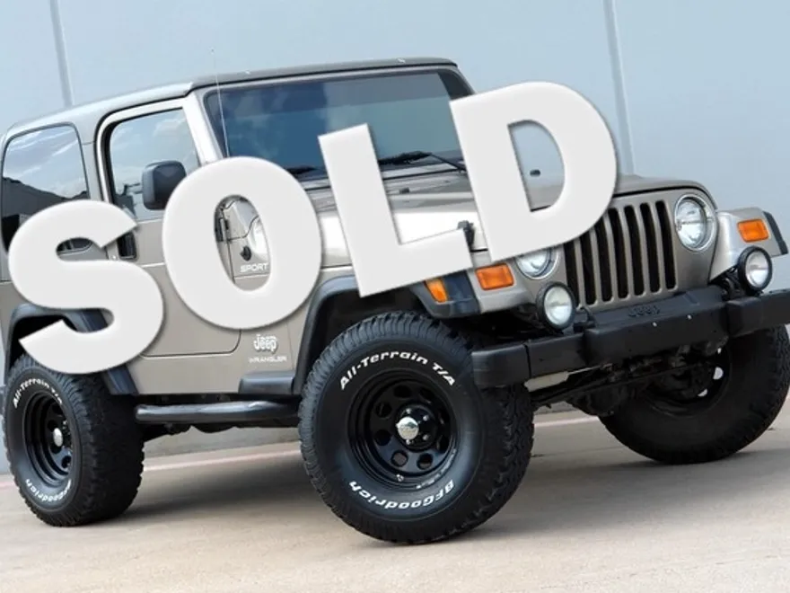 2003 Jeep Wrangler Sport TJ photo 1