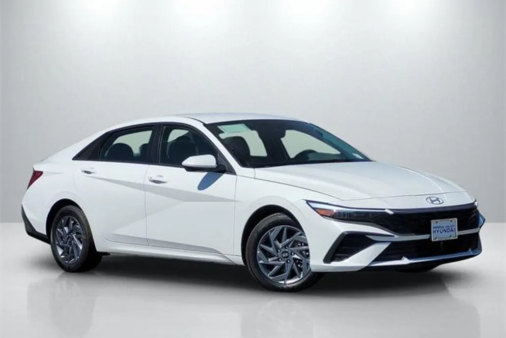 2025 Hyundai Elantra Hybrid Blue photo 1