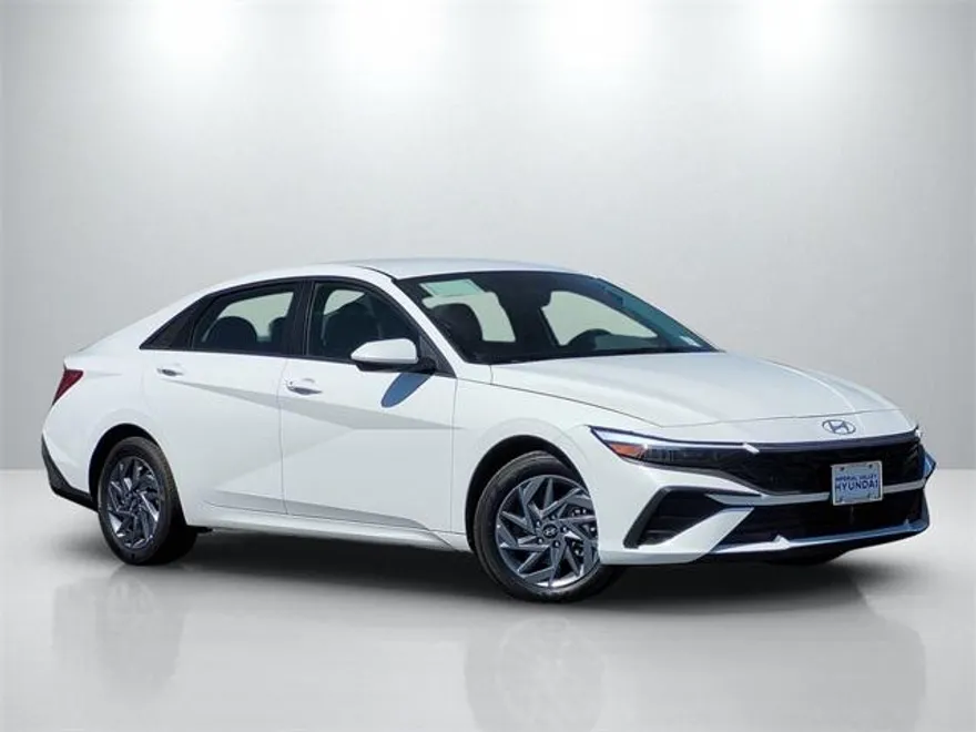 2025 Hyundai Elantra Hybrid Blue photo 1