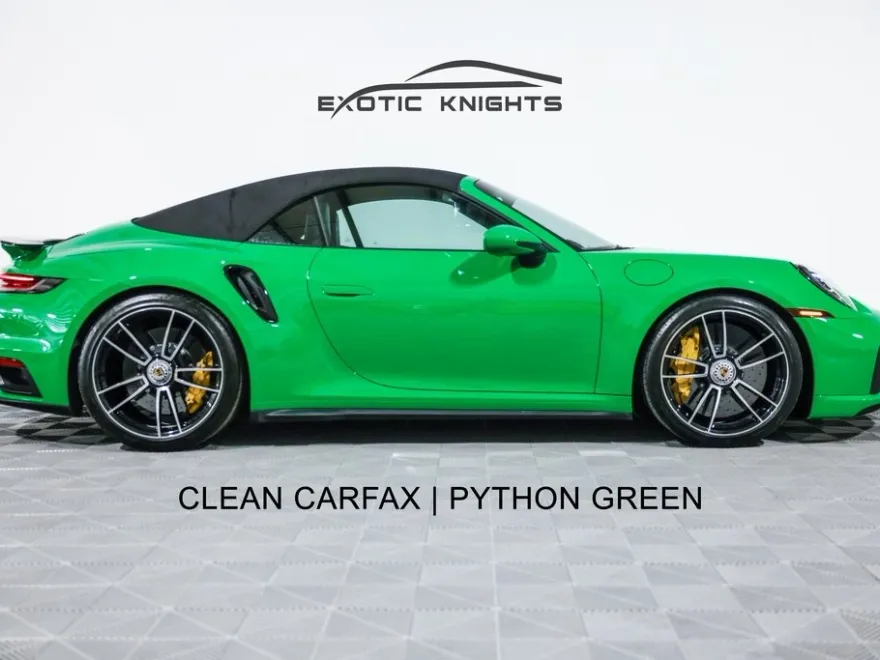2021 Porsche 911 Turbo S photo 1