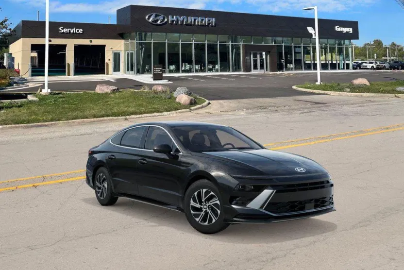 2026 Hyundai Sonata Hybrid Blue photo 1