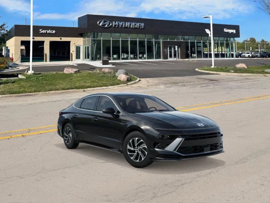 2026 Hyundai Sonata Hybrid Blue photo 1
