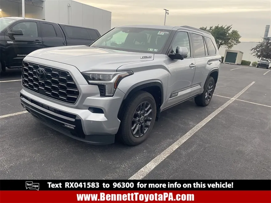 2024 Toyota Sequoia Platinum photo 1