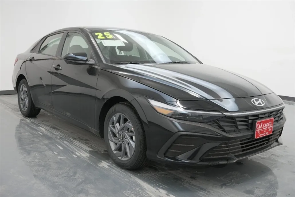2025 Hyundai Elantra Hybrid Blue photo 1