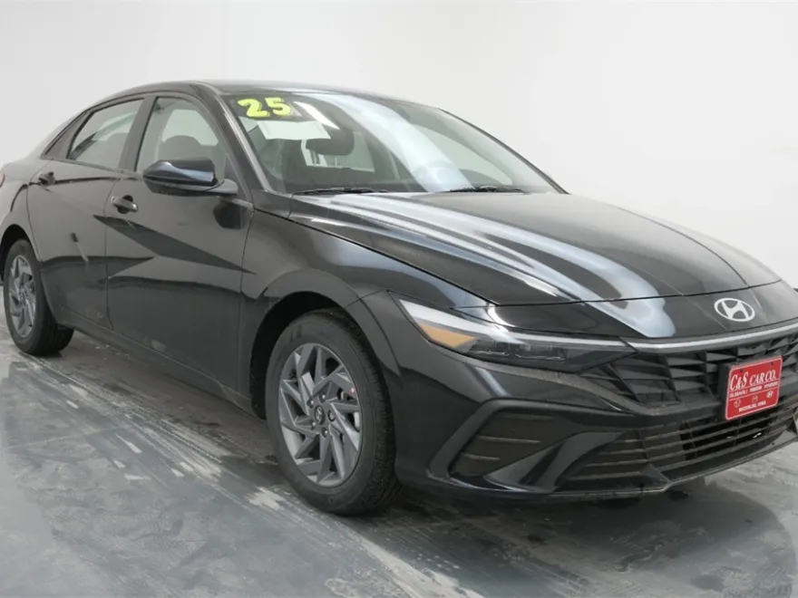 2025 Hyundai Elantra Hybrid Blue photo 1