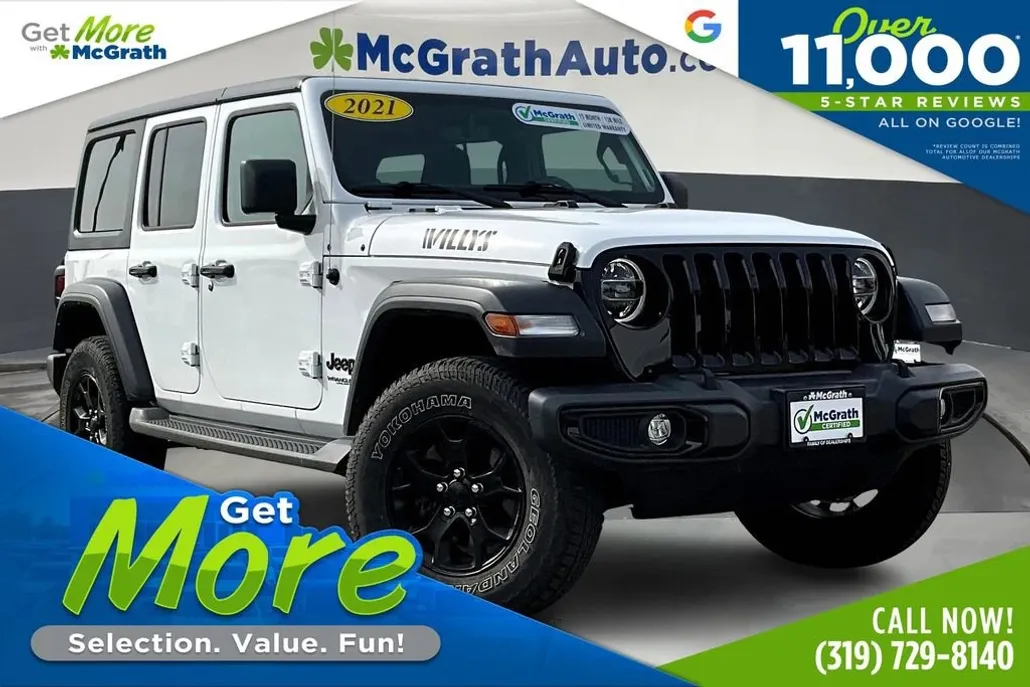 2021 Jeep Wrangler Unlimited Willys photo 1