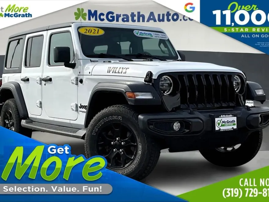 2021 Jeep Wrangler Unlimited Willys photo 1