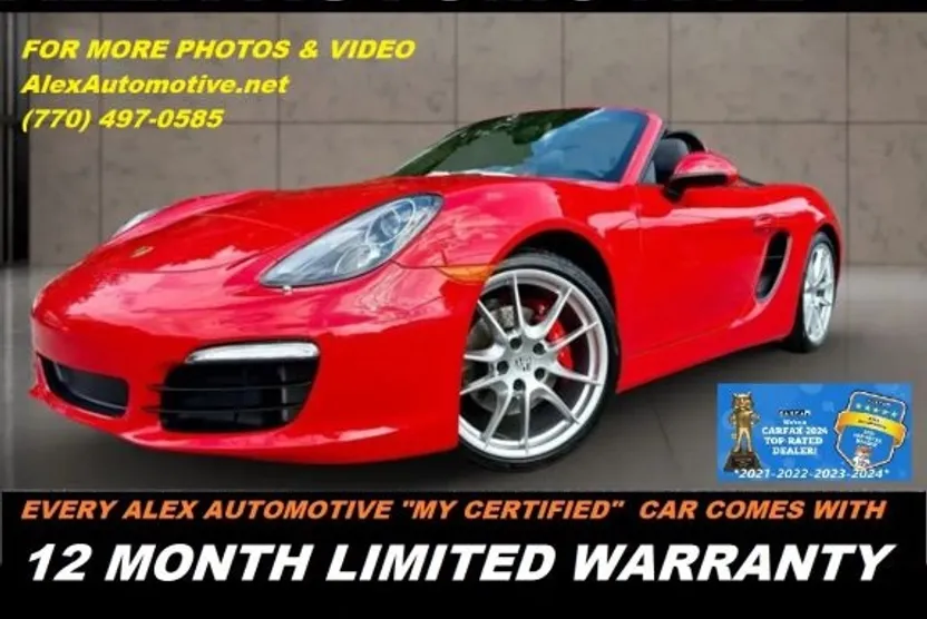 2013 Porsche Boxster S photo 1