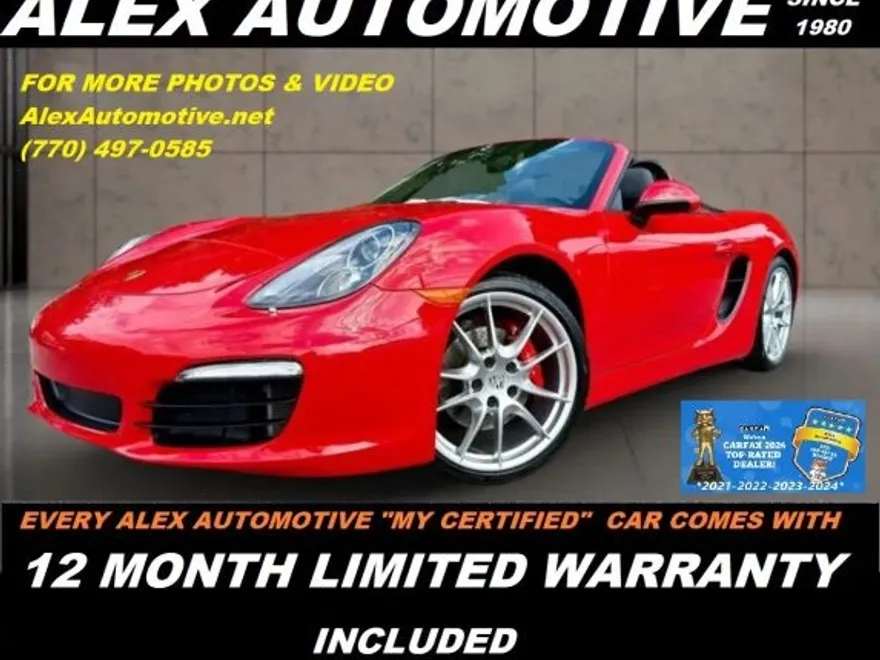 2013 Porsche Boxster S photo 1