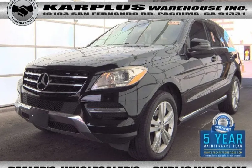 2015 Mercedes Benz ML 350 photo 1