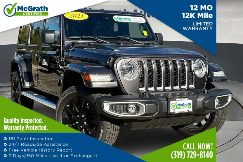 2021 Jeep Wrangler Unlimited Sahara 4xe photo 1