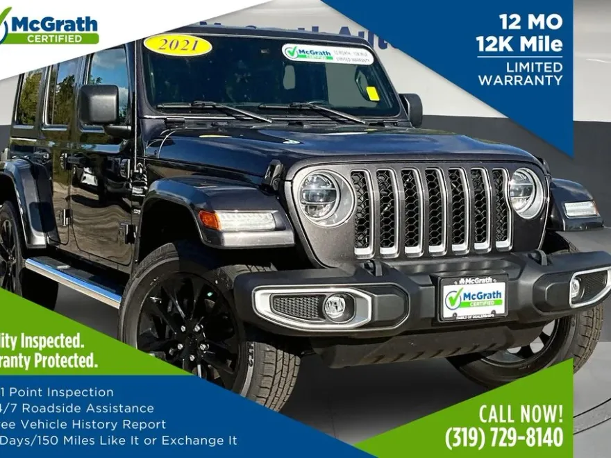 2021 Jeep Wrangler Unlimited Sahara 4xe photo 1