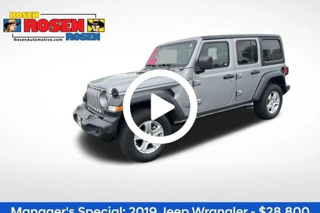 2019 Jeep Wrangler Unlimited Sport photo 1
