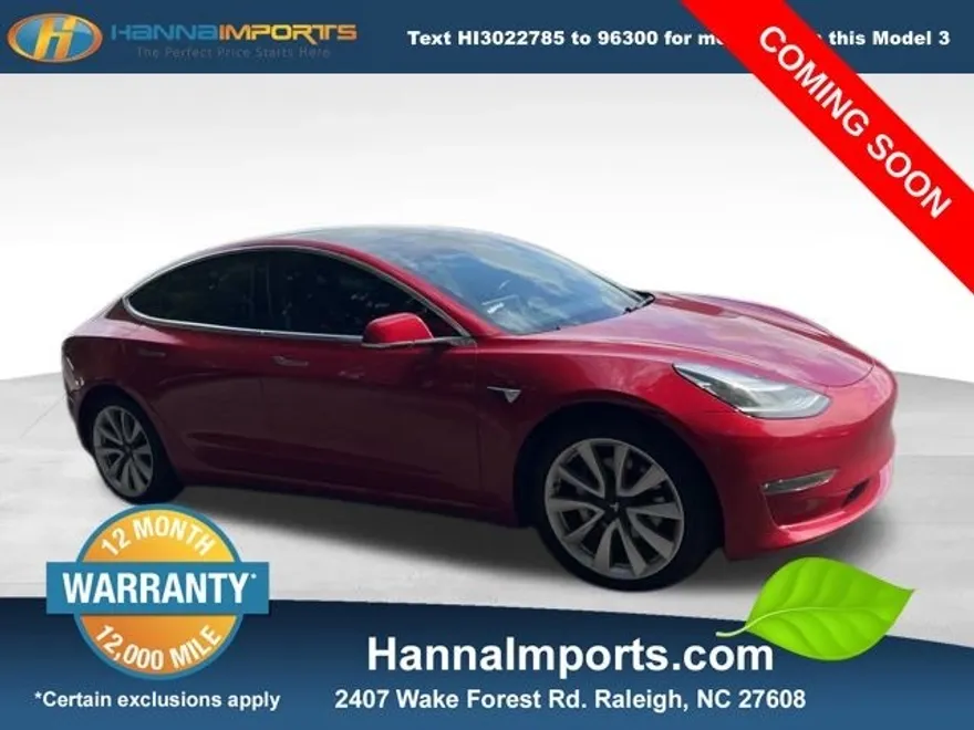 2018 Tesla Model 3 Long Range photo 1