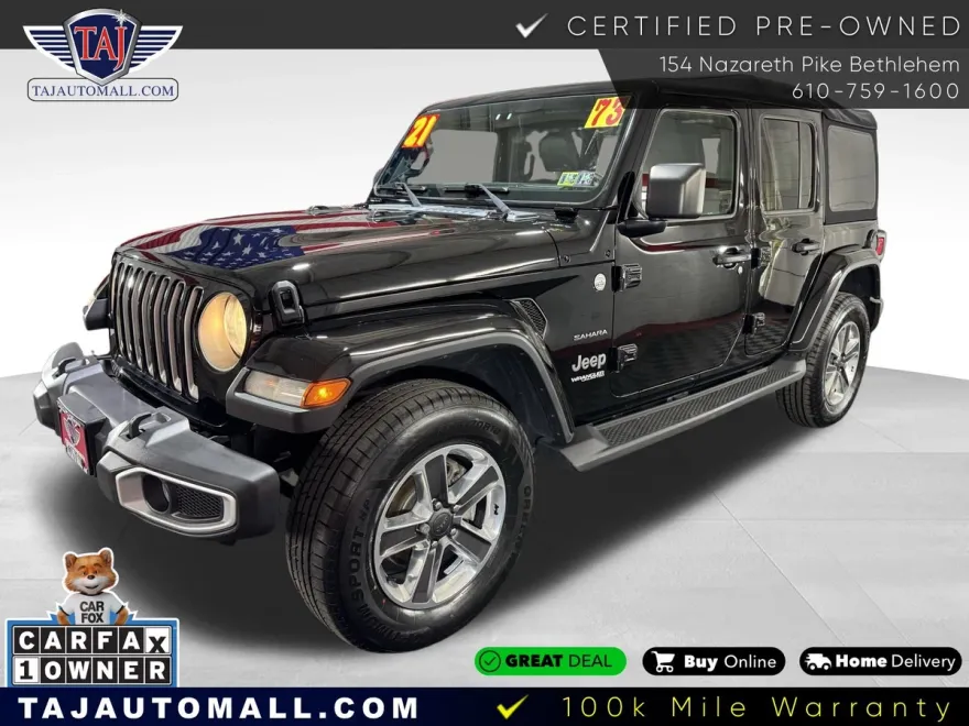 2021 Jeep Wrangler Unlimited Sahara photo 1