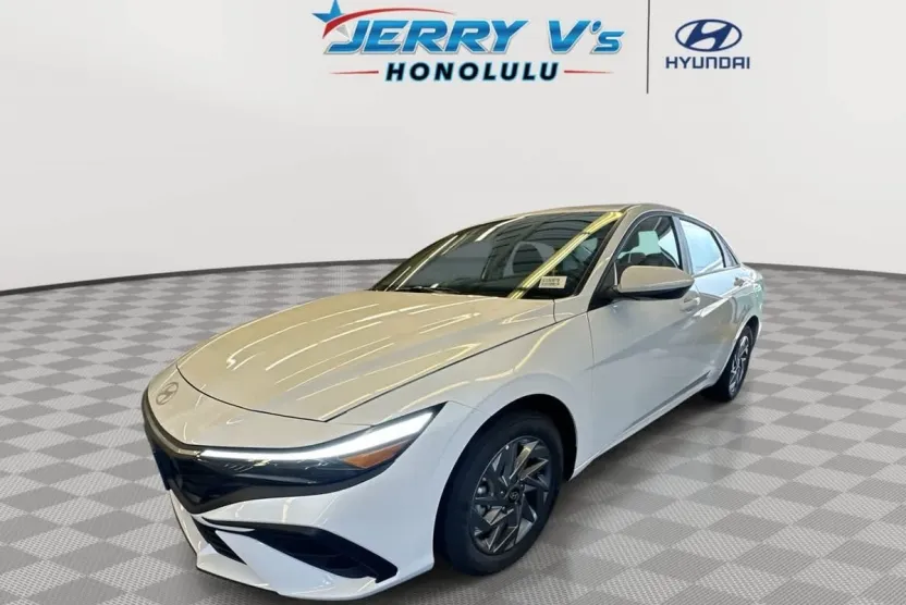 2025 Hyundai Elantra Hybrid Blue photo 1