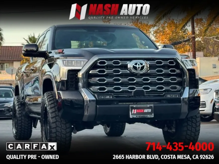 2025 Toyota Tundra CrewMax Platinum photo 1
