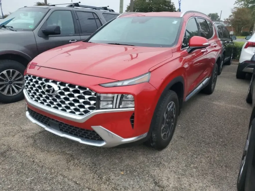 2023 Hyundai Santa Fe Blue photo 1