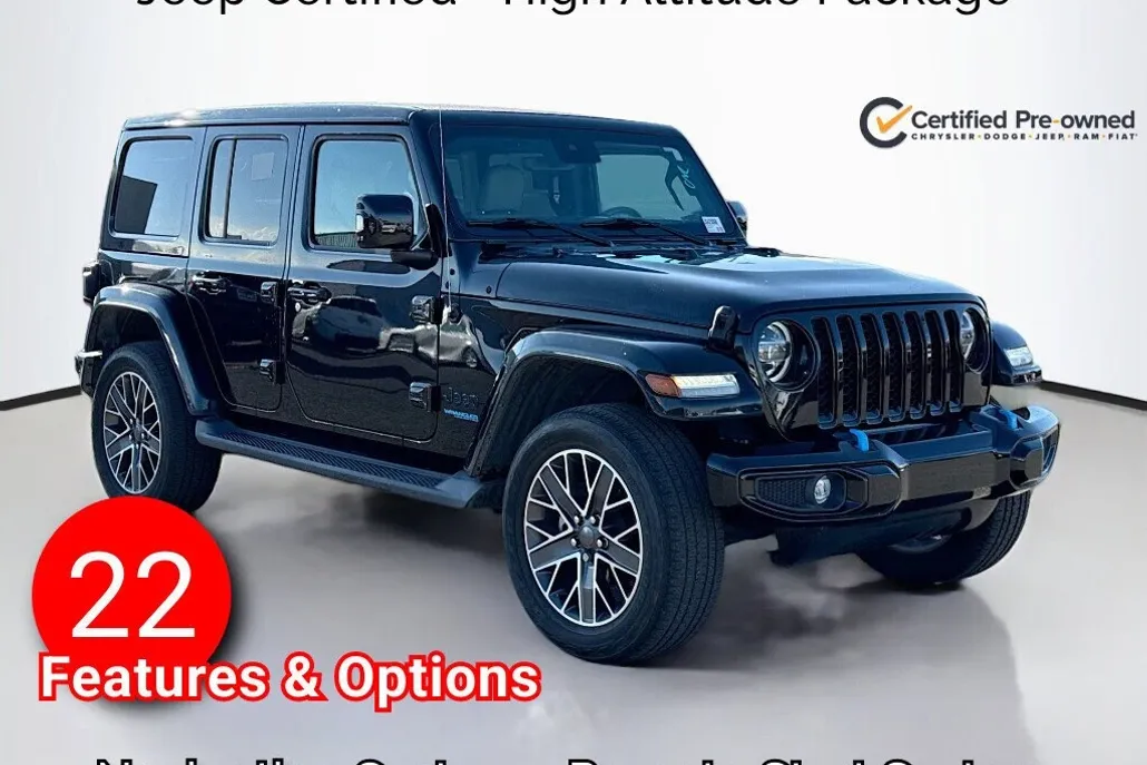 2022 Jeep Wrangler Unlimited Sahara High Altitude 4xe photo 1