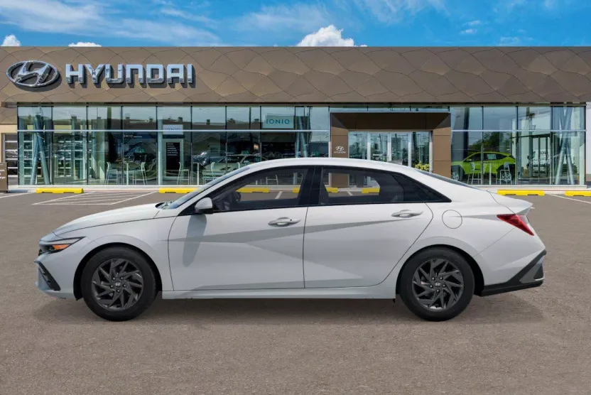 2025 Hyundai Elantra Hybrid Blue photo 1