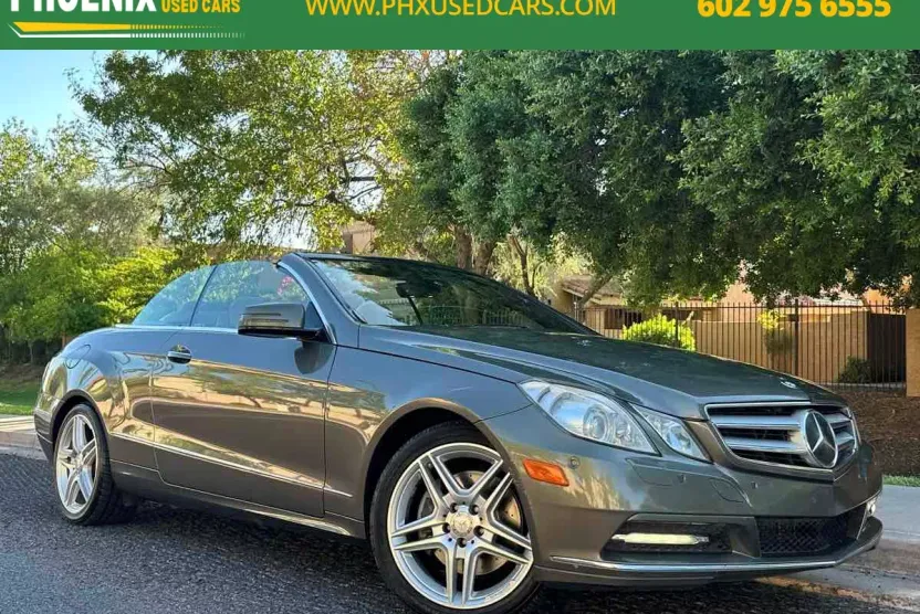 2013 Mercedes Benz E 350 Cabriolet photo 1