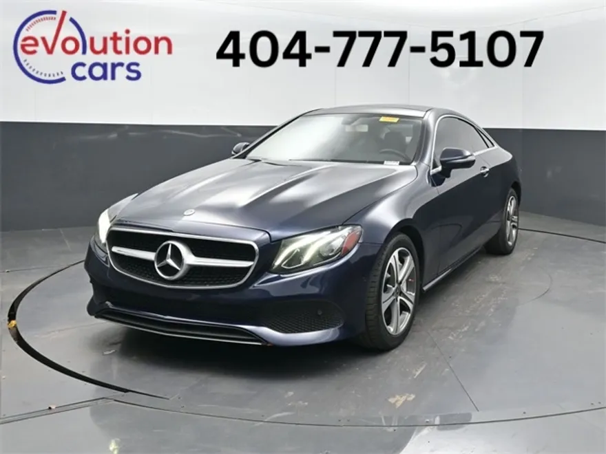 2018 Mercedes Benz E 400 4MATIC Coupe photo 1