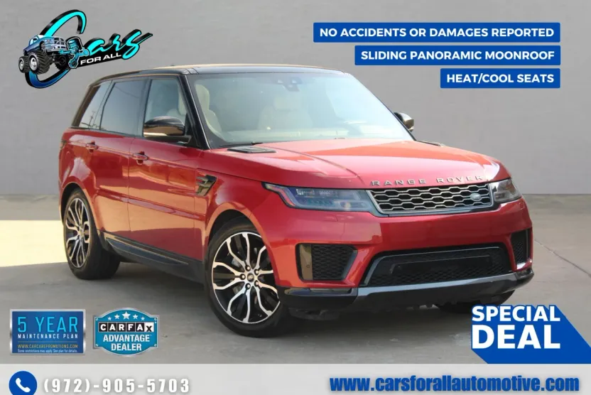 2021 Land Rover Range Rover Sport HSE Silver Edition photo 1